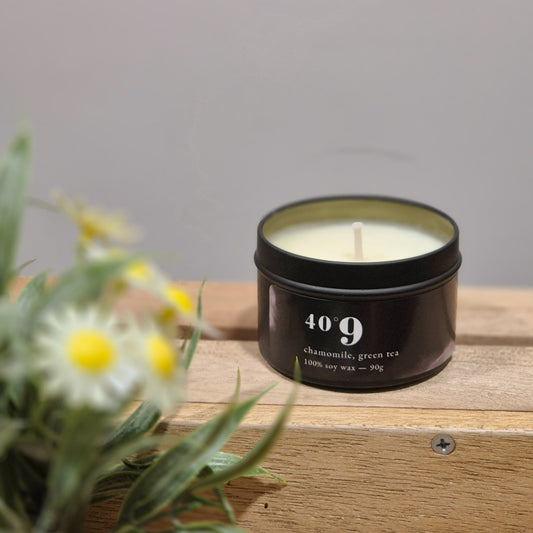 40°9 Chamomile Green Tea Scented Candle - 90g